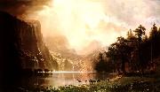 Albert Bierstadt The Sierra Nevada in California china oil painting artist